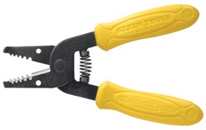 Wire Strippers, 6-1/4 in, 10-18 AWG Solid, Yellow