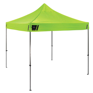 SHAX 6000 Heavy-Duty Commercial Pop-Up Tent, 12900, Green, 10' X 10'