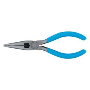 Long Nose Pliers, Straight Needle Nose, High Carbon Steel, 6 in