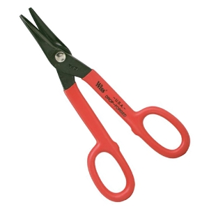 Combination Pattern Snips, Cushion Grip Handle, Cuts Right, Left, and Straight