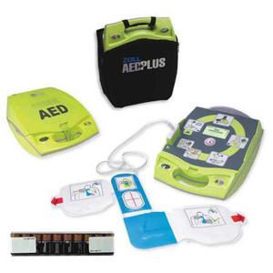 AED Plus Fully Automatic Defibrillator w/Case and RX Prescription, 8000-004007-01