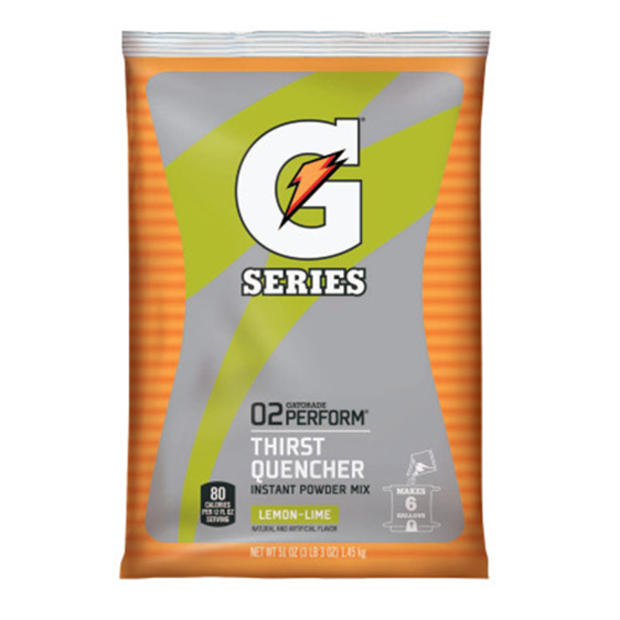 Gatorade Instant Powder Pouch, 51 oz, Lemon-Lime