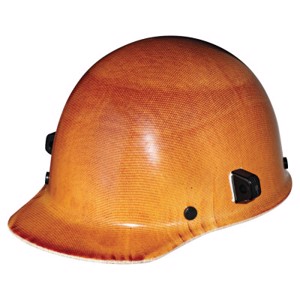 Skullgard Cap Style Hard Hat, 482002, Non-Vented, Fas-Trac III Ratchet Suspension, Tan