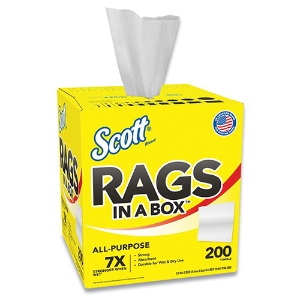Rags In A Box, 75260, White