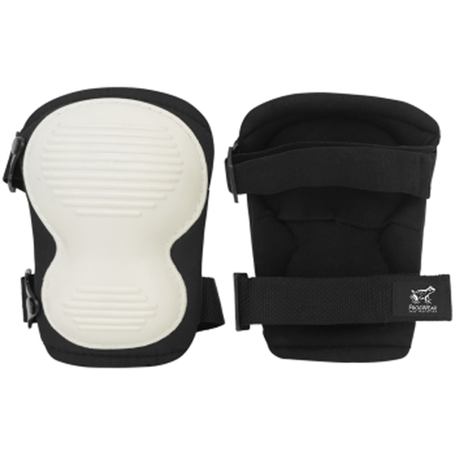 FrogWear Knee Pads, KP411, Black/White