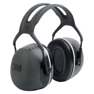 Peltor X5 Twin-Band Earmuffs, X5A/37274(AAD), Black, 31 dB