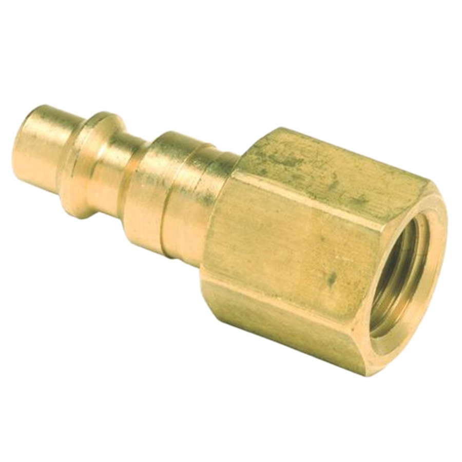 Hansen Brass Quick Disconnect Male Plug w/1/4" Female NPT, 630313