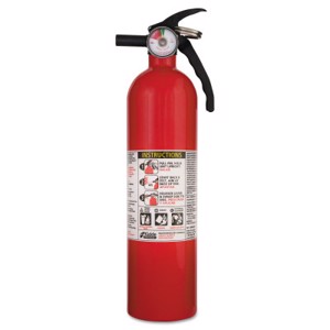Full Home Fire Extinguisher, 466142MTL, 2.5 lb, Type A, B & C