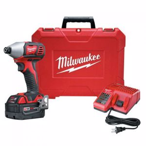 Milwaukee M18 Cordless Compact Impact Driver Tool Only, 2657-20