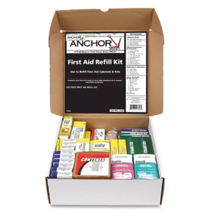 640 Piece First Aid Refill, 101-3SH-RFL-CAB, Cardboard Case