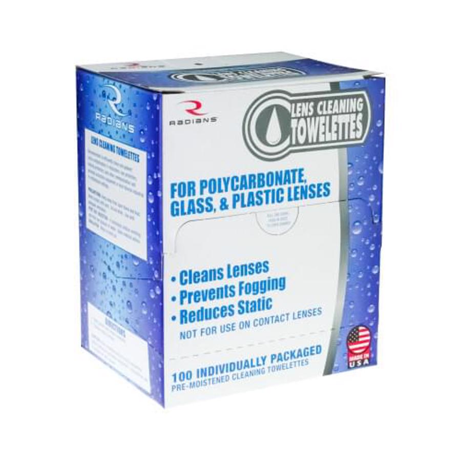 Box Of 100 Lens Cleaning Wipes, LCD100