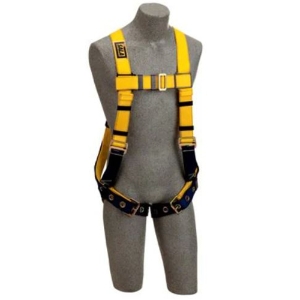 Delta Construction Style Harness w/Loops For Belt, 1102526, Yellow, Universal