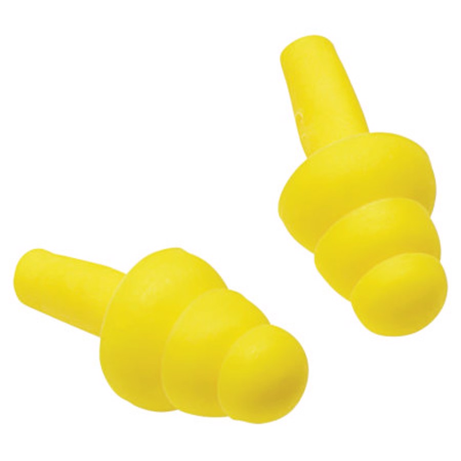 3M E-A-R UltraFit Reusable Earplugs, 340-4003, Yellow, Uncorded, 25 dB