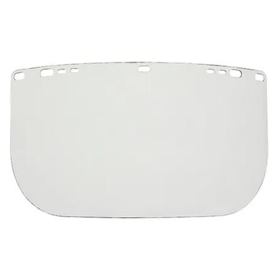 F10 PETG Economy Faceshield, 29104, Clear, 8" x 15-1/2"