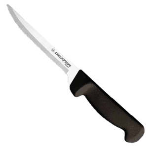 Scalloped Utility Knife, T-36A1, 6"