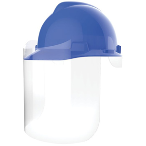 V-Gard Frameless Barrier, Fits Caps Style Hard Hat, 25/PK