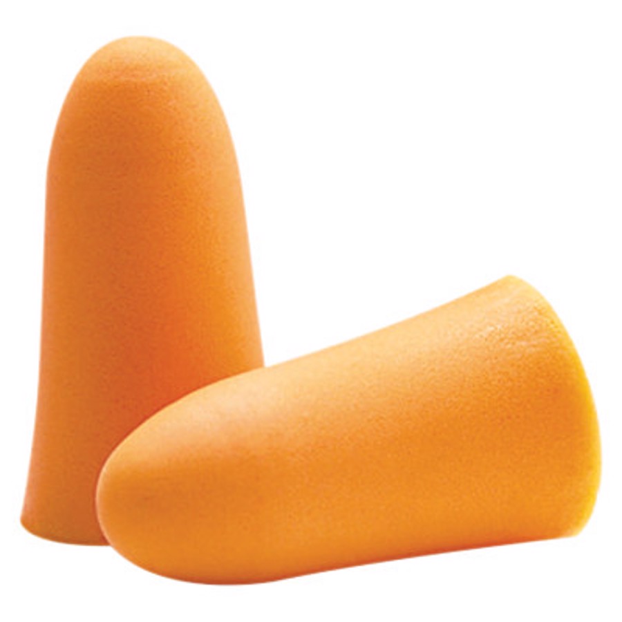 Softies Disposable Earplugs, 6600, Orange, Uncorded, 33 dB