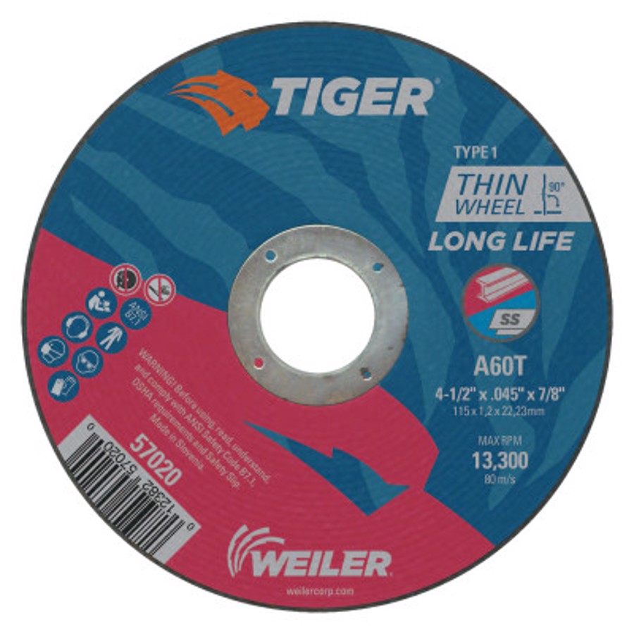 Tiger AO Cutting Wheel, Type 27