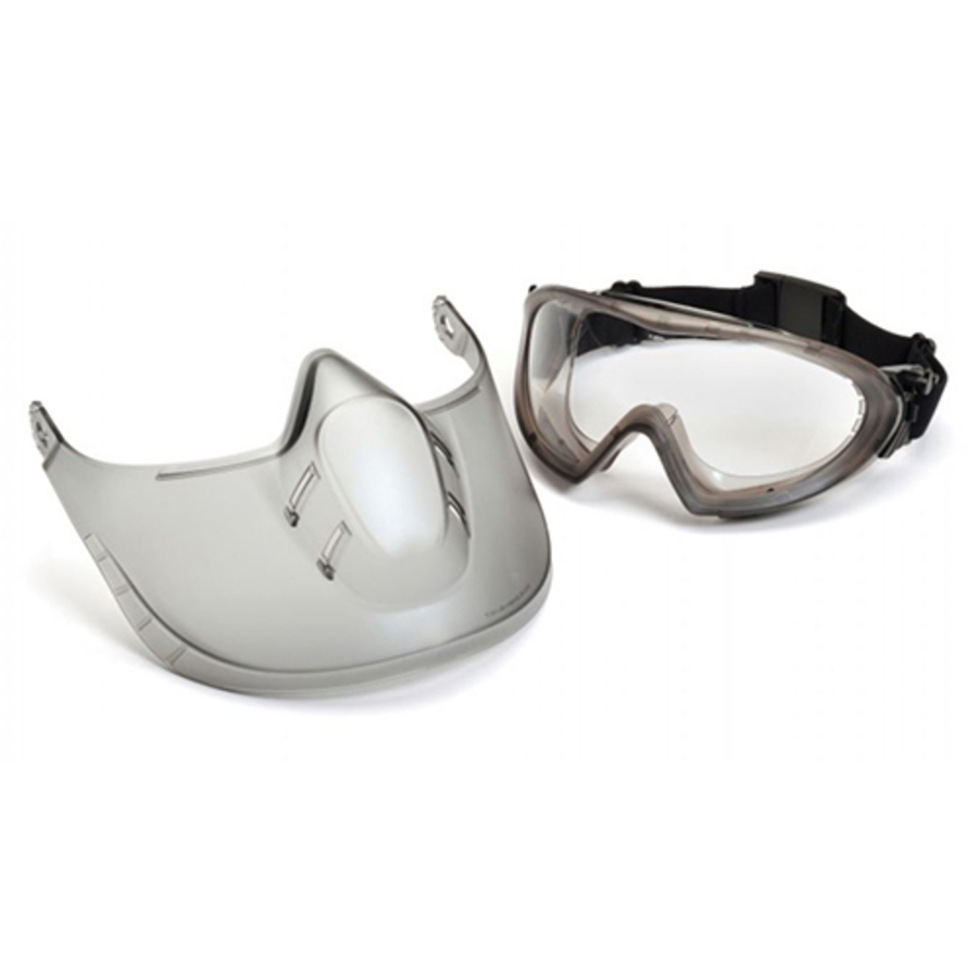 Capstone Shield Safety Goggles w/Face Shield
