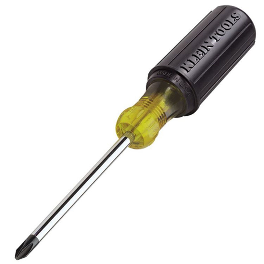 #2 Phillips Screwdriver, 603-4, 4" Shank, 8-1/4' Overall