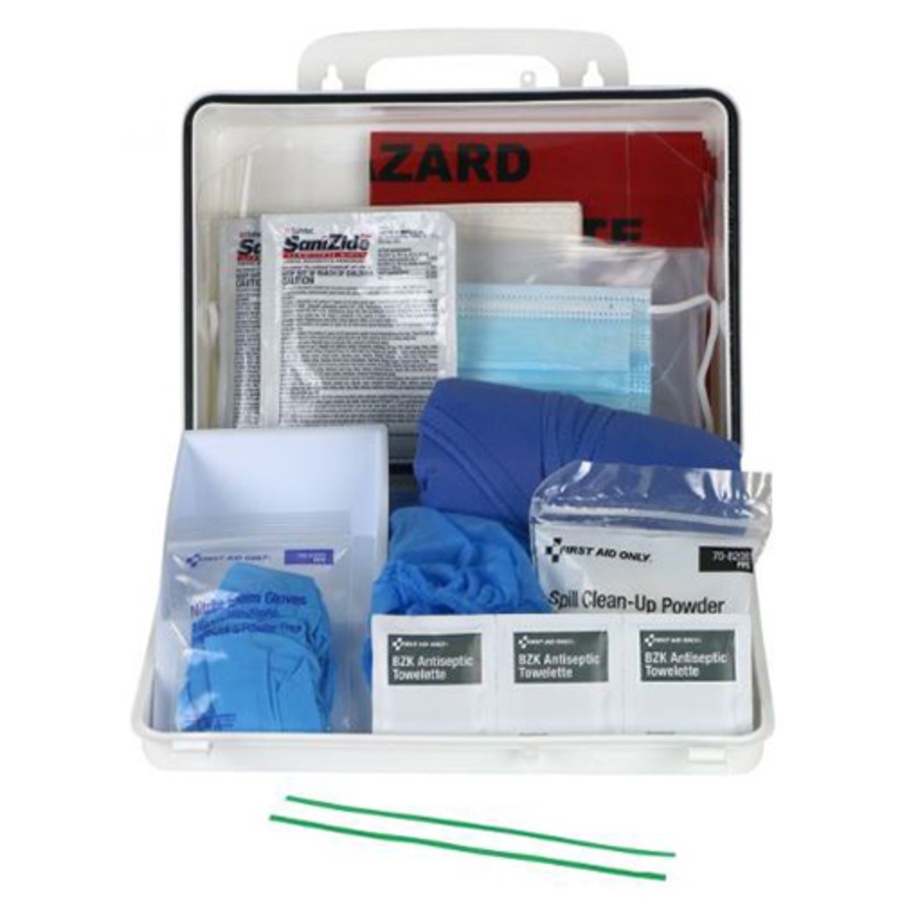 Bloodborne Pathogen Protection Kit, 214-U/FAO, Plastic, Wall Mount