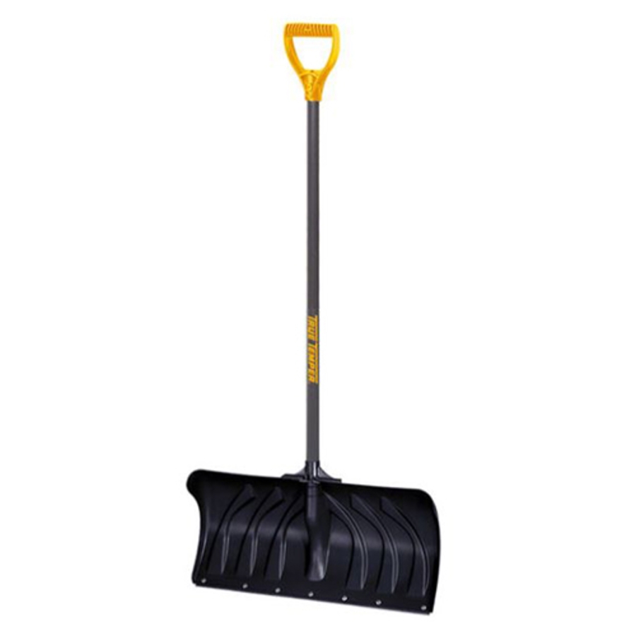 Poly Snow Pusher w/Steel Handle, 1603500, 24" Blade