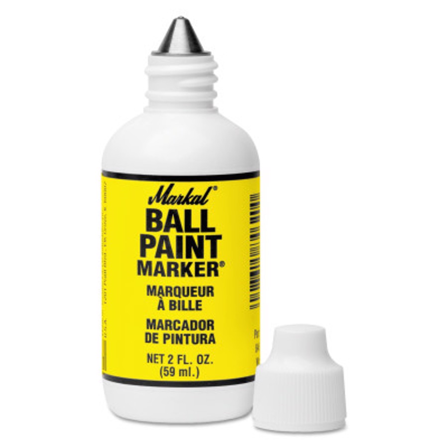 Ball Paint Marker Markers, 1/8 in Tip