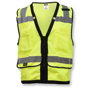 Class 2 Heavy Duty Polyester Surveyor Vest, SV59Z