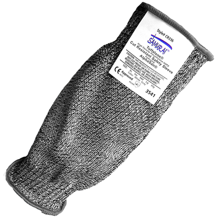 10" Samurai Glove Tuffalene Cut Resistant Sleeve, CR336-S10