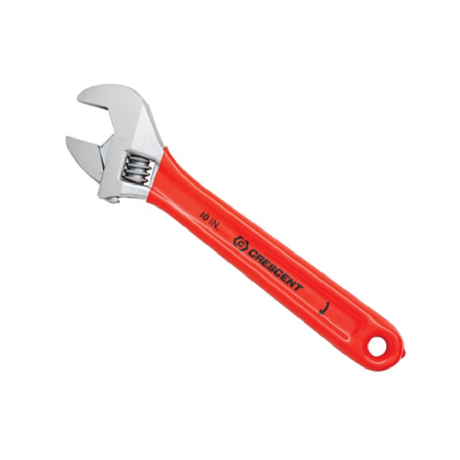 Alloy Steel Adjustable Wrench, AC210CVS, 10"