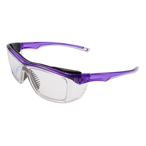 Susan Safety Glasses - Purple Frame - Clear Lens