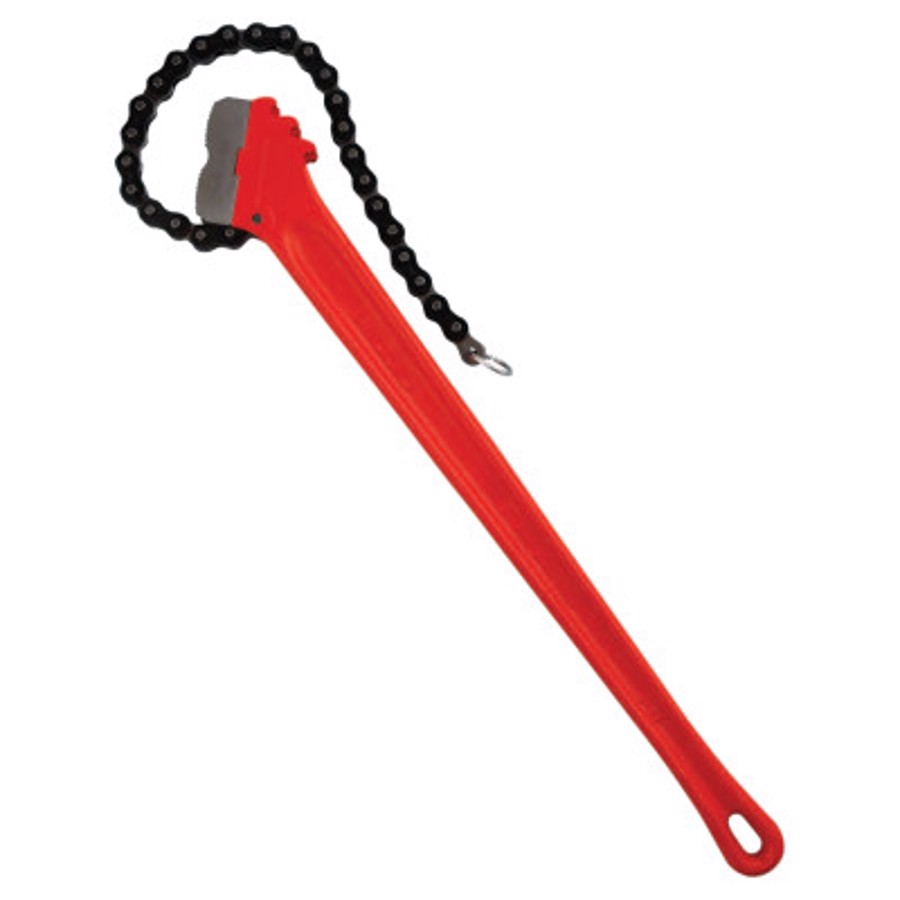 Chain Wrench, 5 in OD Capacity, 20-1/4 in Long