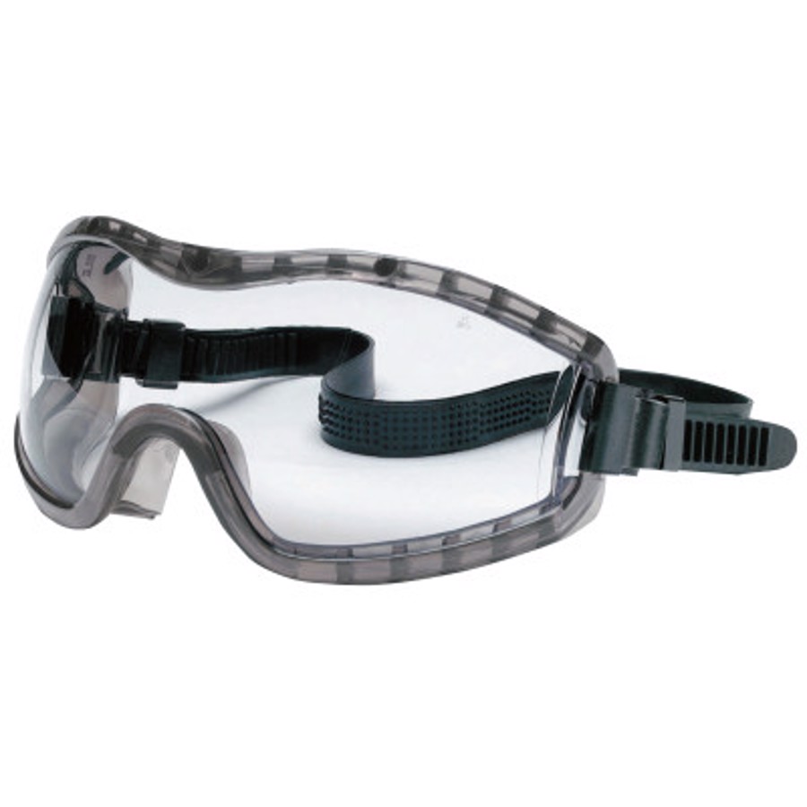 Stryker Safety Goggles, 2310AF, Clear Lens, Smoke Frame, Anti-Fog Coating