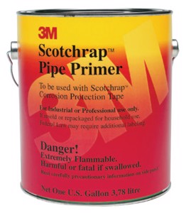 Scotchrap Pipe Primers, SCOTCHRAP-PRIMER, 1 Gallon, Black