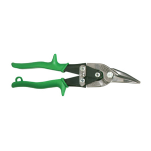 MetalMaster Snips, 1-3/8 in Cut L, Compound Action, Aviation Straight/Right Cuts