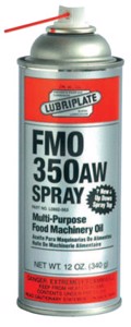 Food Machinery Oils/ Class H-1, 12 oz, Spray Can