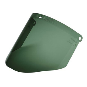 Polycarbonate Faceshield WP96C, Dark Green, 82702