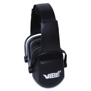 H70 Vibe Padded Headband Earmuffs, 20775, Black, 29 dB