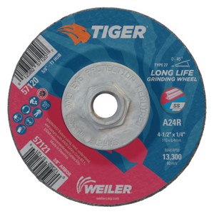 Tiger AO Grinding Wheel, Type 27