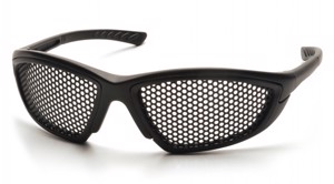 Trifecta - Black Frame/Steel Mesh Lens