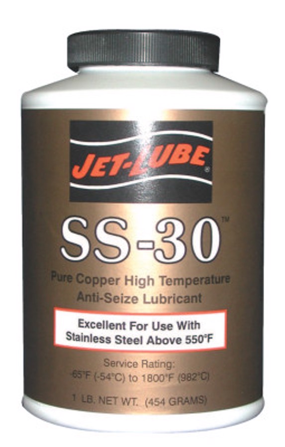 SS-30 High Temperature Anti-Seize & Gasket Compounds, 1 lb Brush Top Can