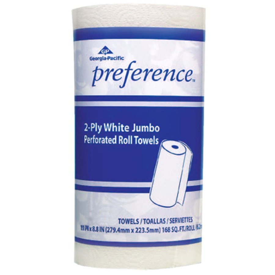 Preference Perforated Paper Towels, 27385, White, 85 Sheets/Roll