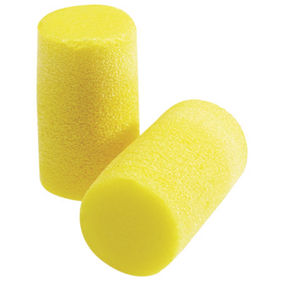 E-A-R Classic Plus Disposable Earplugs, 310-1101, Yellow, Uncorded, 33 dB