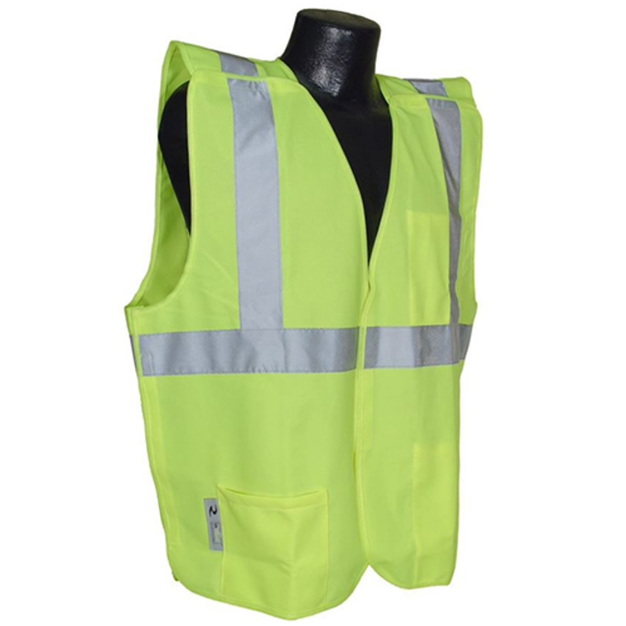 Class 2 Solid Polyester Breakaway Safety Vest, SV4