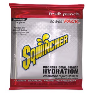 Sqwincher Powder Packs Flavored Drink Mixes