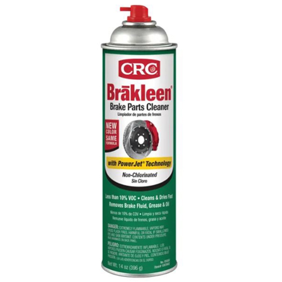 Brakleen Non-Chlorinated Brake Parts Cleaners, 05050, 14 oz Aerosol Can