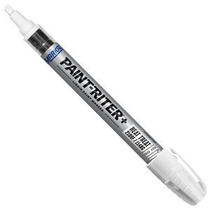 Paint-Riter+ HT Heat Treat Liquid Paint Marker, 097301, 1/8" Tip, White