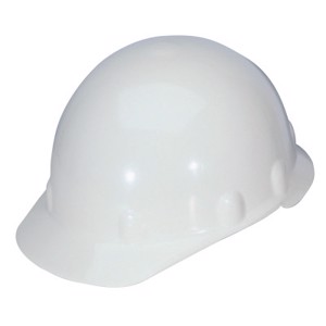 SE-2 Type II Cap Style Hard Hat, SE201A000, Non-Vented, 8-Point Ratchet Suspension, White