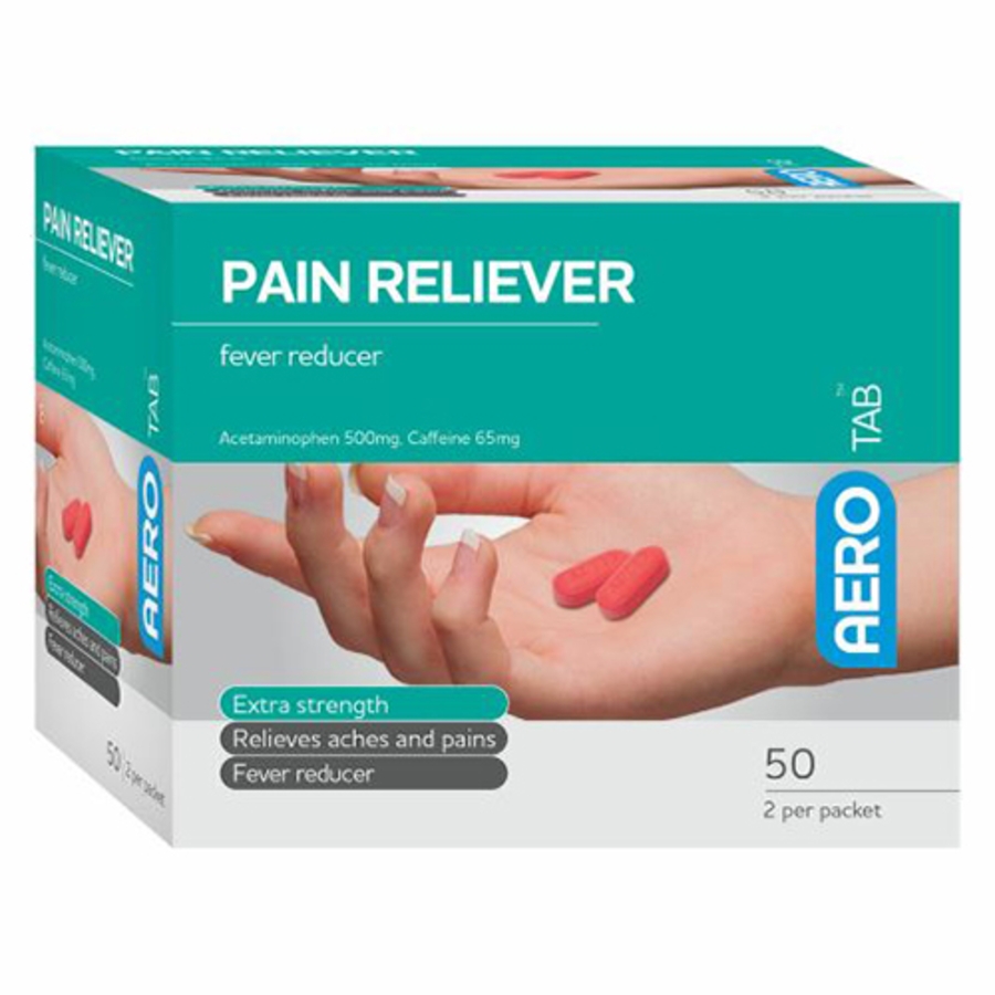 AeroTab Pain Reliever Tablets, ATPR50