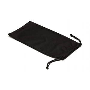 Cloth Drawstring Spectacle Bag, PYRBAGLG, Black, Large